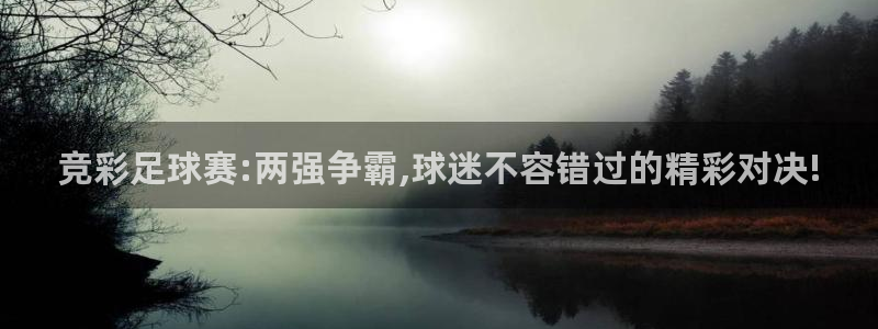 足球直播24直播网在线：竞彩足球赛:两强争霸,球迷不容错过的精彩对决!